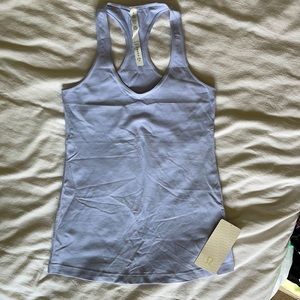 Lulu NWT lilac cool racer back tank size 8